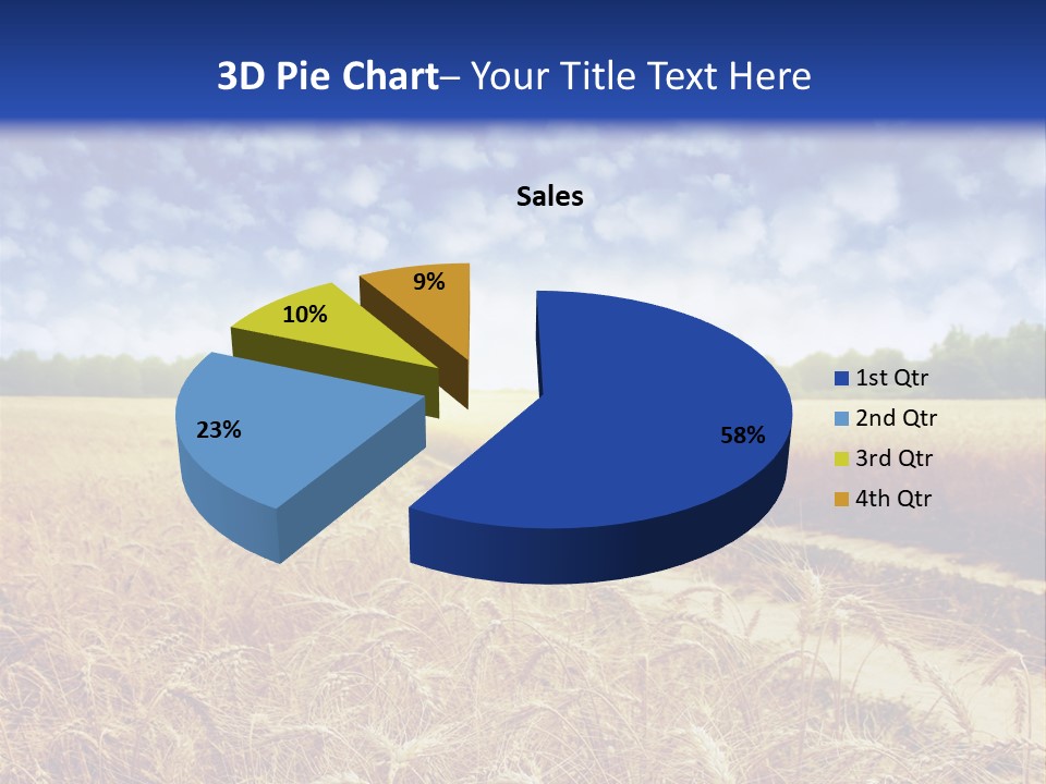 Wheat Field PowerPoint Template