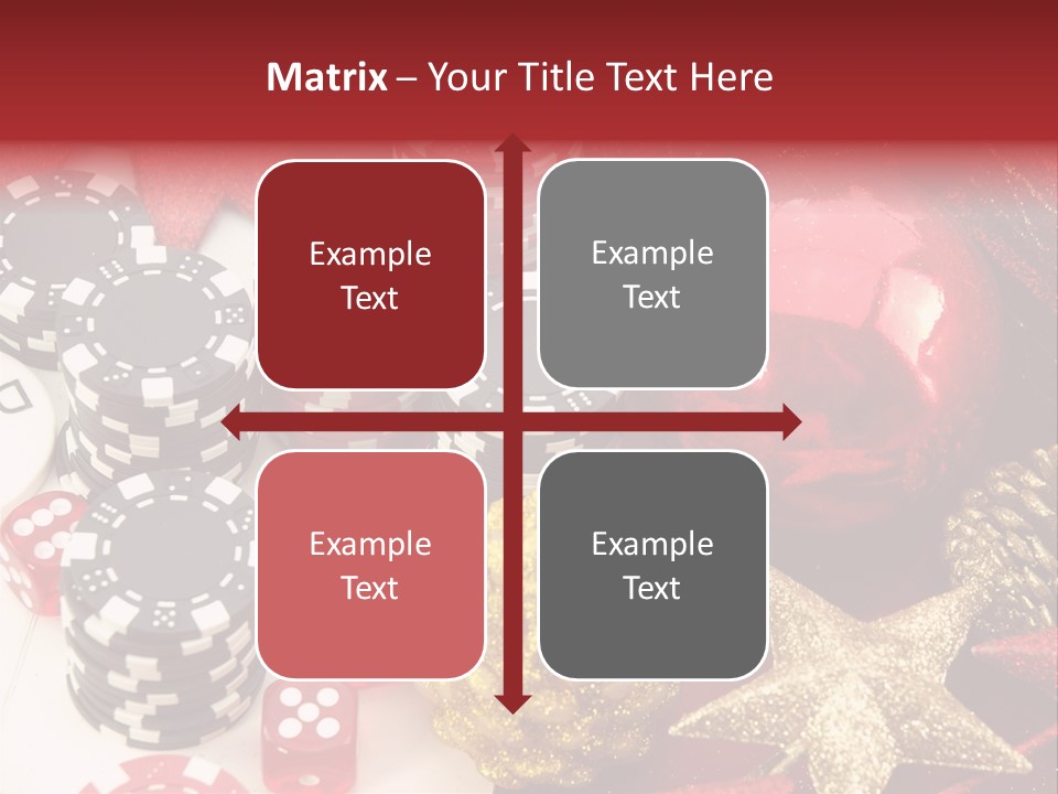Christmas Casino PowerPoint Template