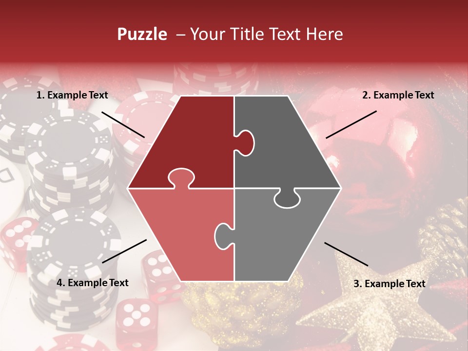 Christmas Casino PowerPoint Template