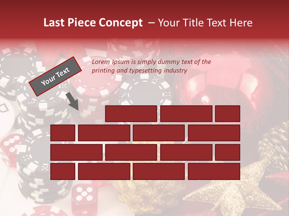 Christmas Casino PowerPoint Template