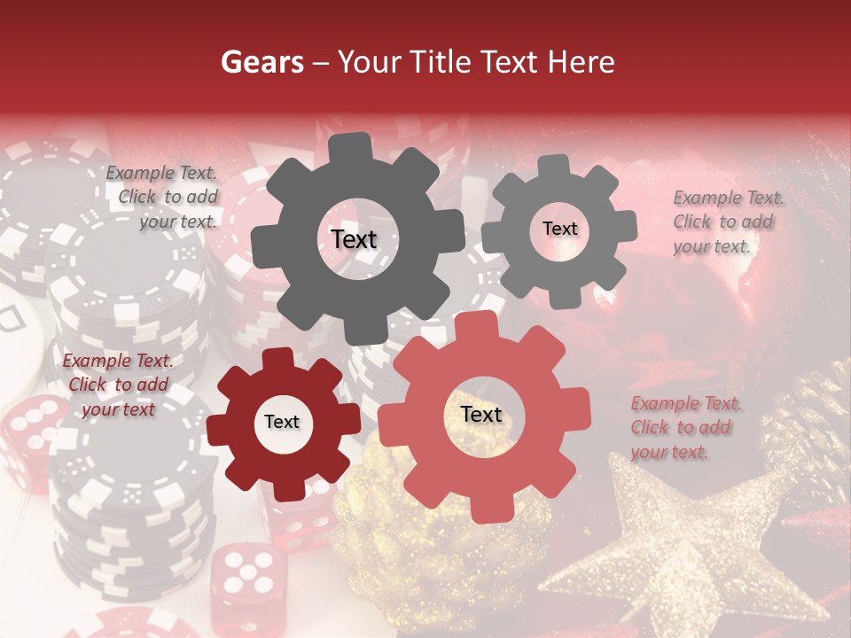 Christmas Casino PowerPoint Template