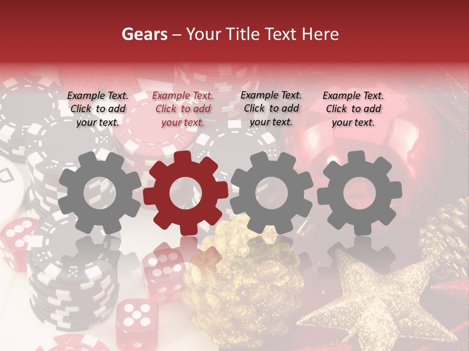 Christmas Casino PowerPoint Template