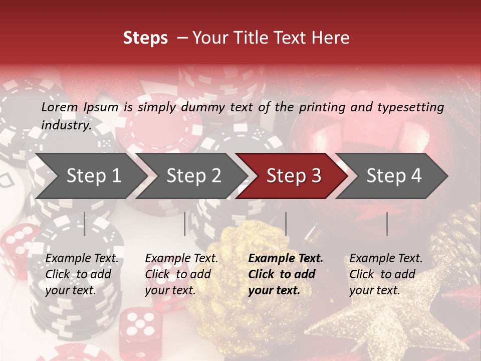 Christmas Casino PowerPoint Template