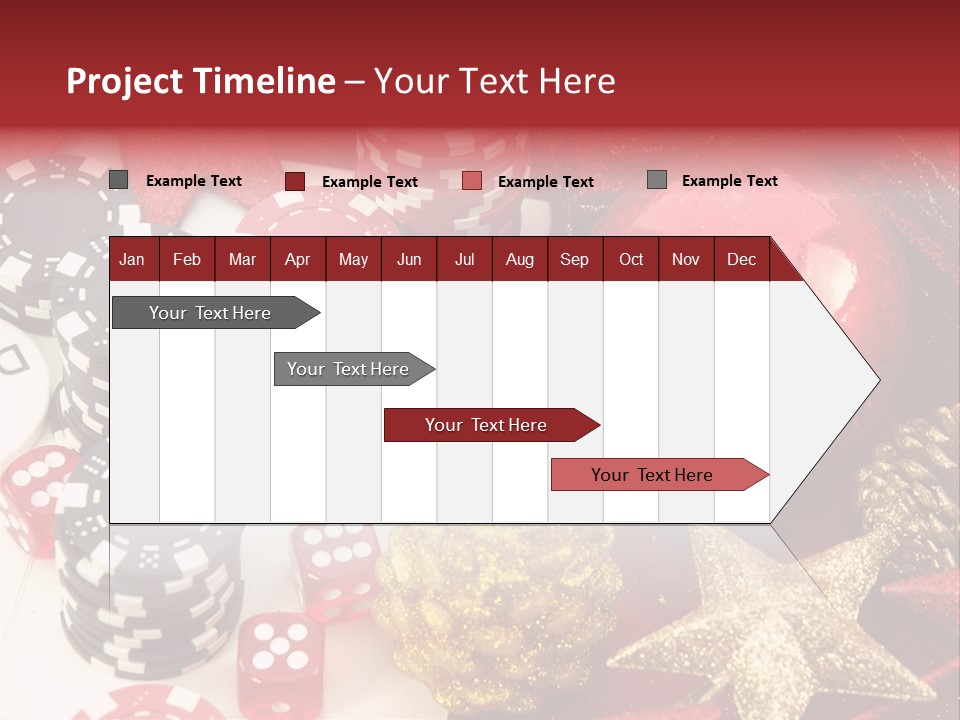 Christmas Casino PowerPoint Template