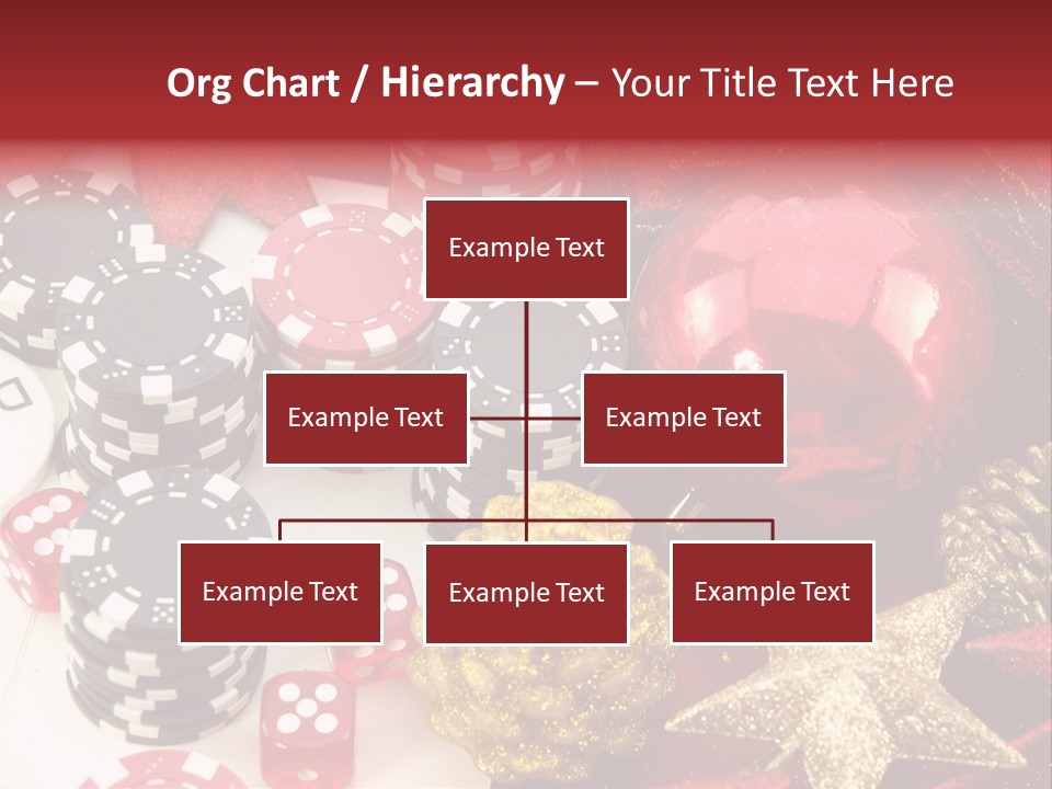Christmas Casino PowerPoint Template