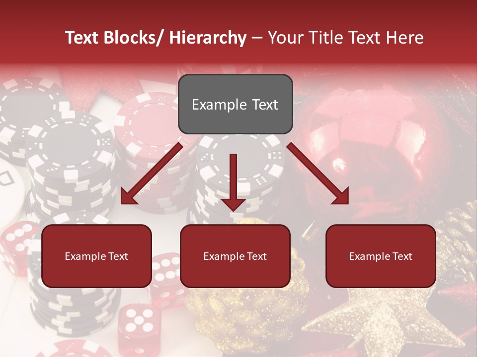 Christmas Casino PowerPoint Template