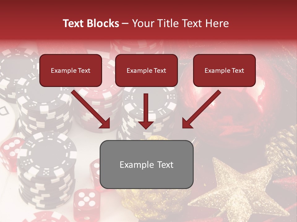 Christmas Casino PowerPoint Template