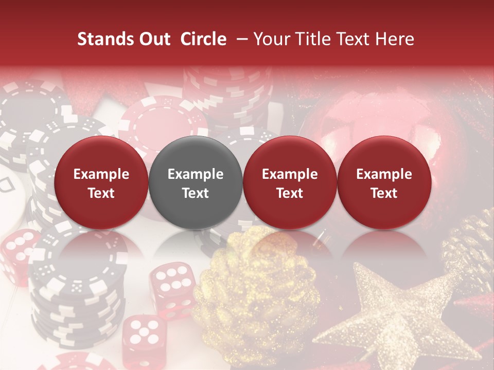Christmas Casino PowerPoint Template