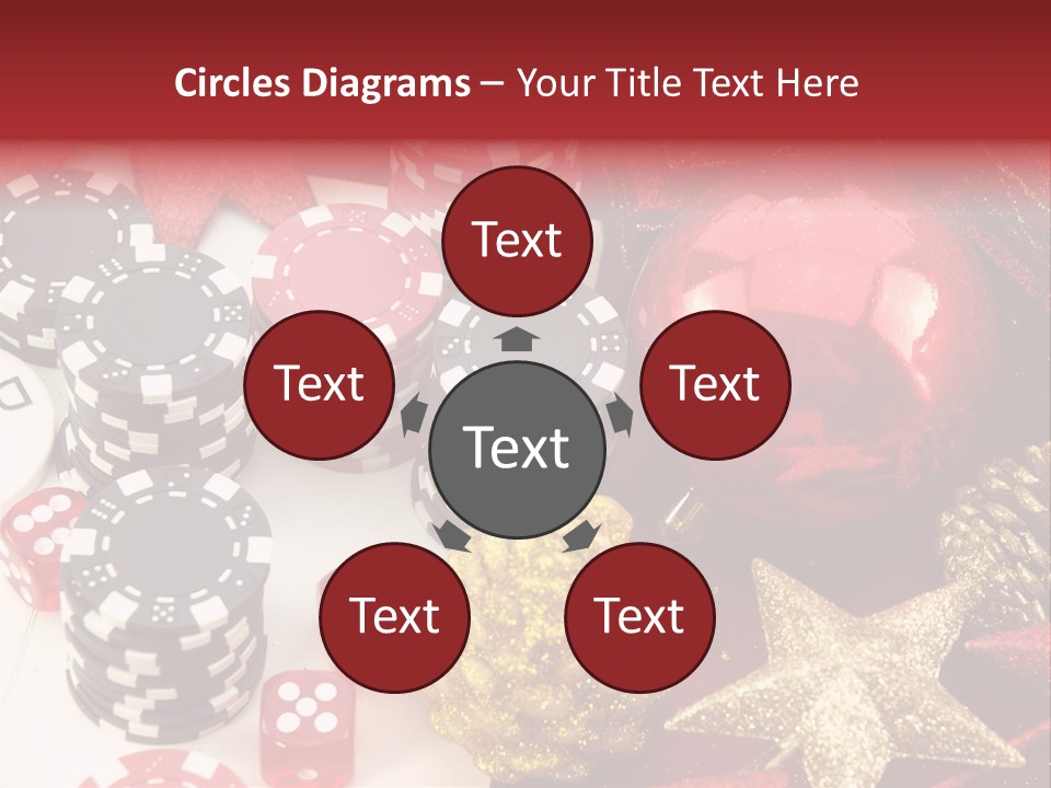 Christmas Casino PowerPoint Template