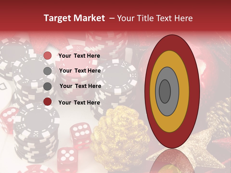 Christmas Casino PowerPoint Template