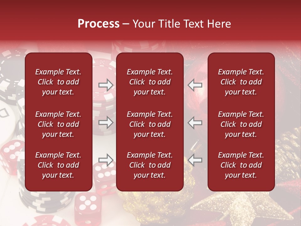Christmas Casino PowerPoint Template