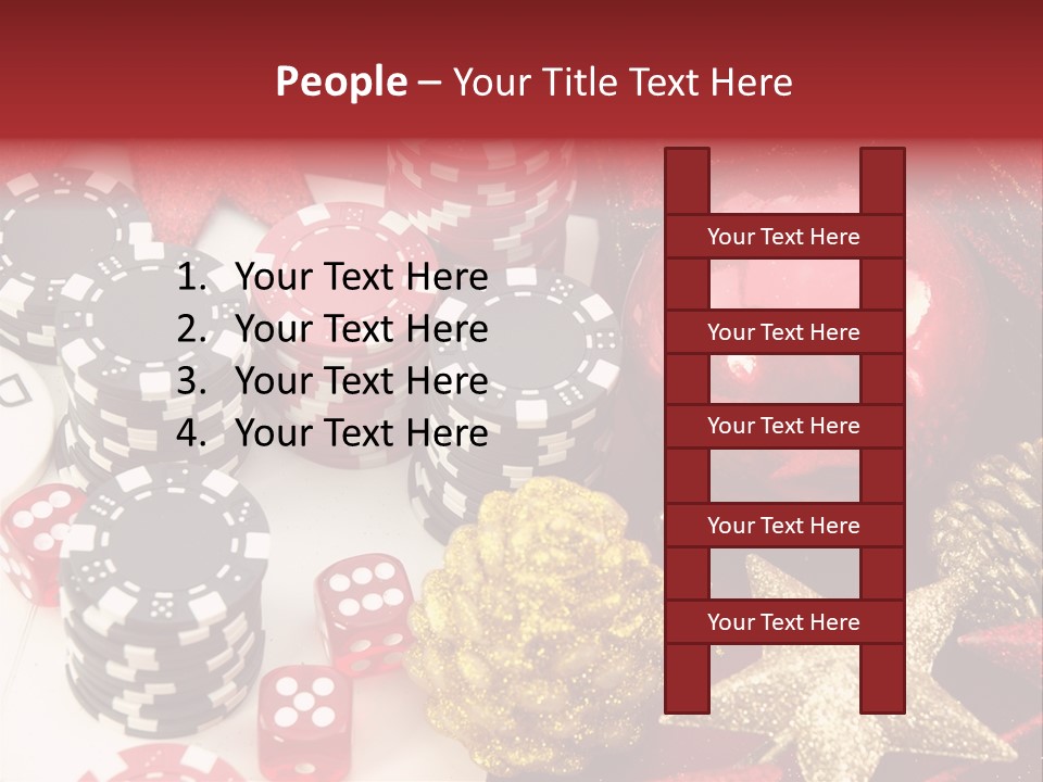 Christmas Casino PowerPoint Template
