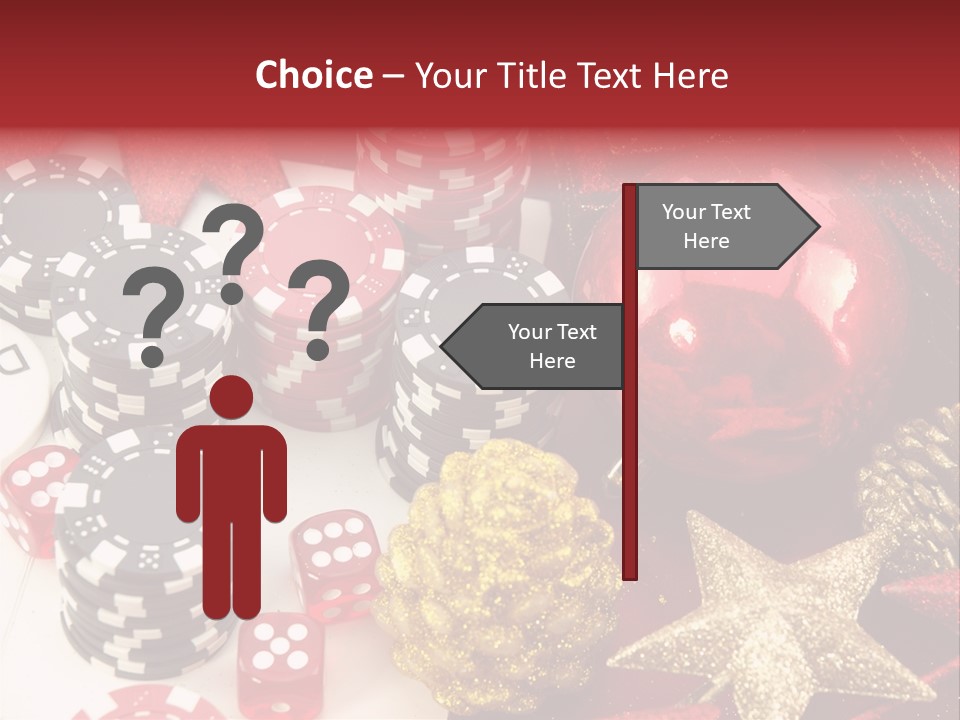 Christmas Casino PowerPoint Template