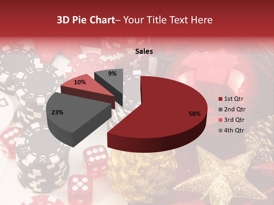 Christmas Casino PowerPoint Template