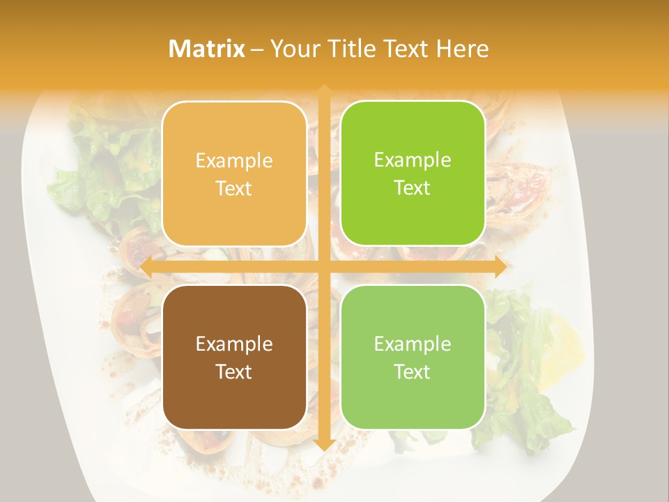 Mexican Refried Avocado PowerPoint Template