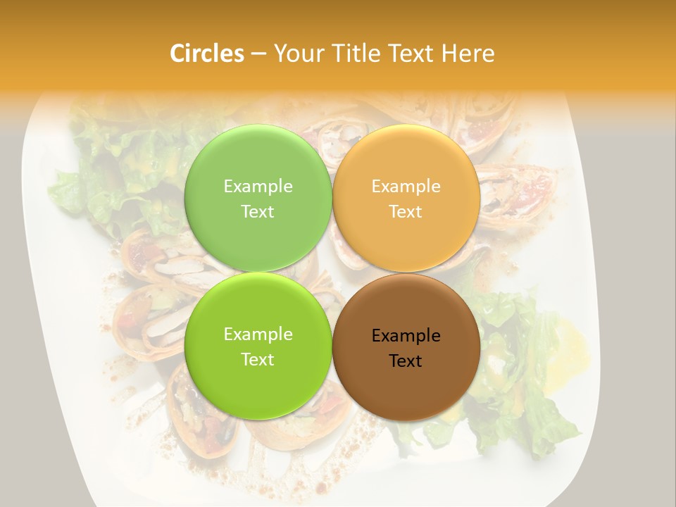 Mexican Refried Avocado PowerPoint Template