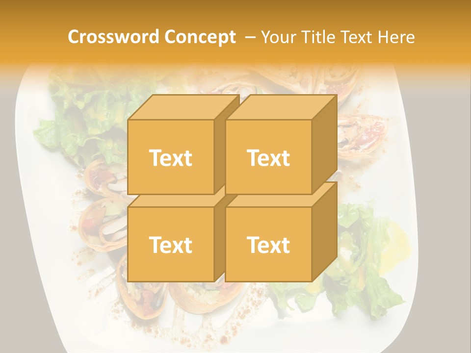 Mexican Refried Avocado PowerPoint Template