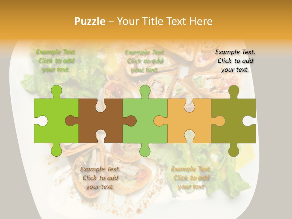 Mexican Refried Avocado PowerPoint Template