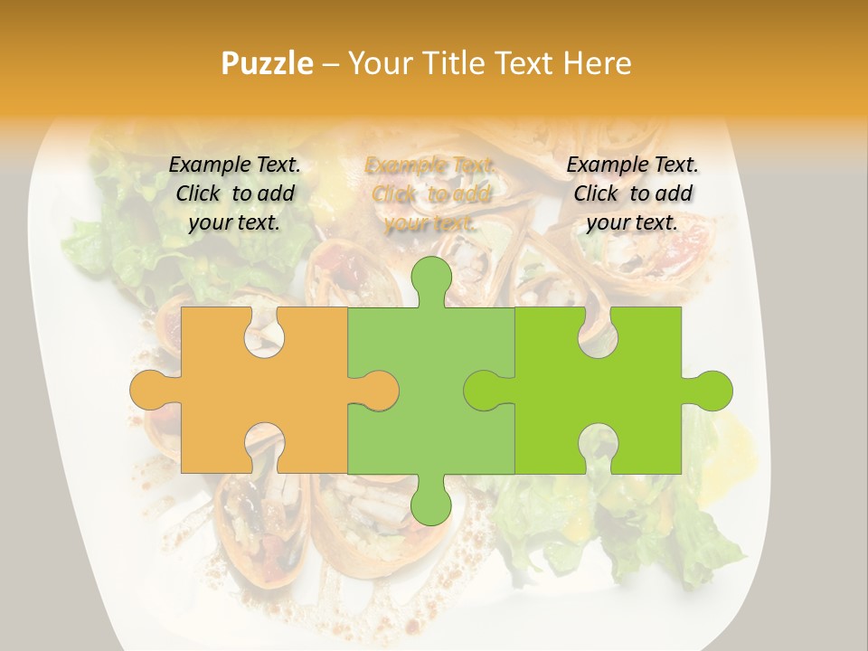 Mexican Refried Avocado PowerPoint Template