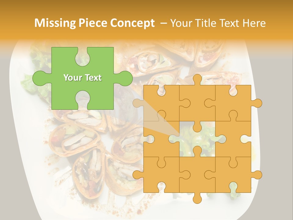 Mexican Refried Avocado PowerPoint Template