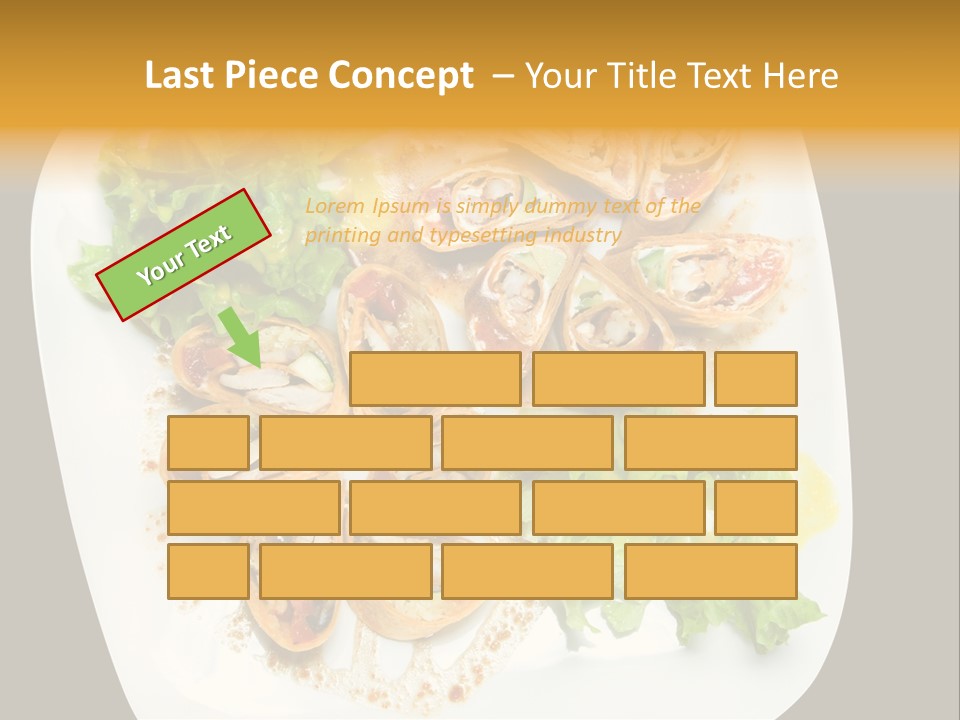 Mexican Refried Avocado PowerPoint Template