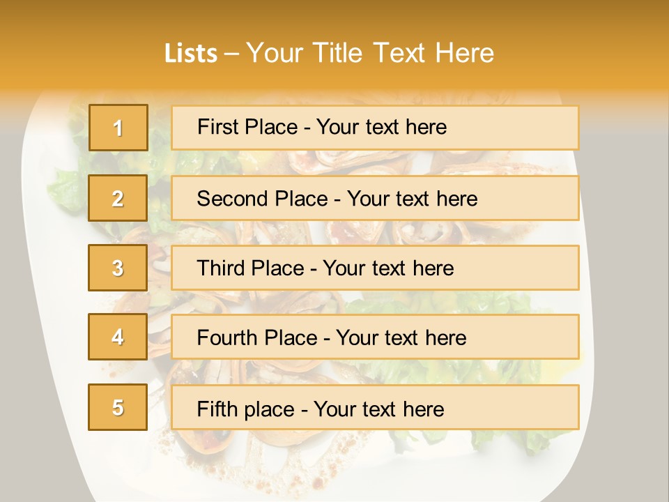 Mexican Refried Avocado PowerPoint Template