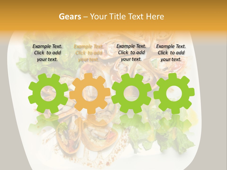 Mexican Refried Avocado PowerPoint Template