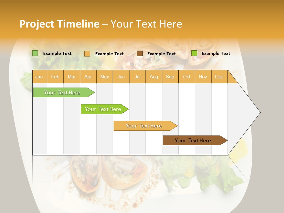 Mexican Refried Avocado PowerPoint Template