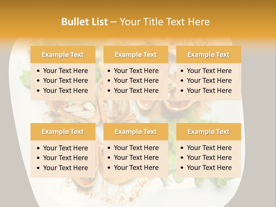 Mexican Refried Avocado PowerPoint Template