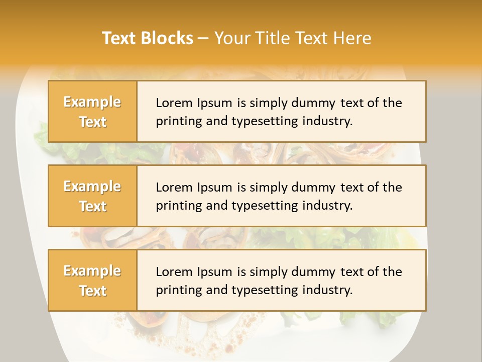 Mexican Refried Avocado PowerPoint Template