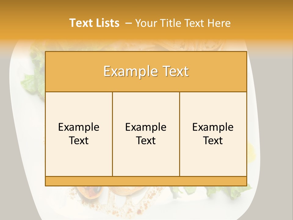 Mexican Refried Avocado PowerPoint Template