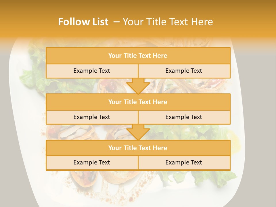 Mexican Refried Avocado PowerPoint Template