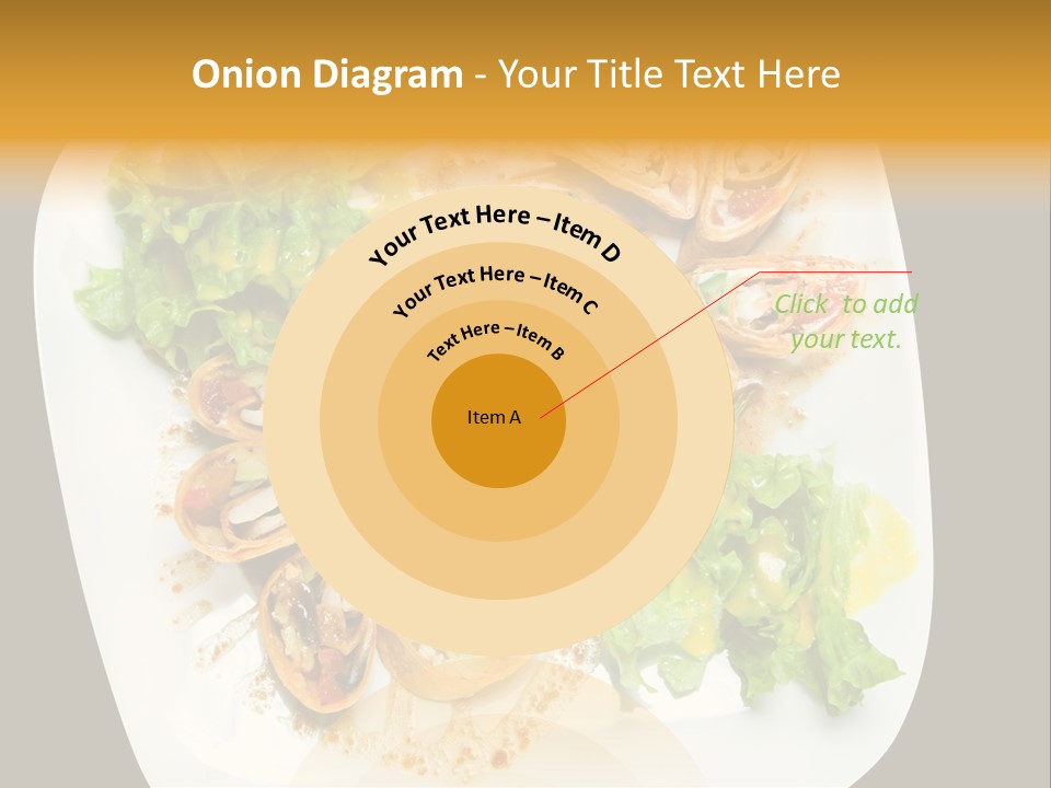 Mexican Refried Avocado PowerPoint Template