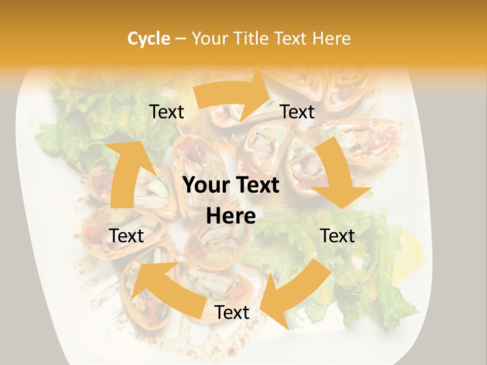 Mexican Refried Avocado PowerPoint Template