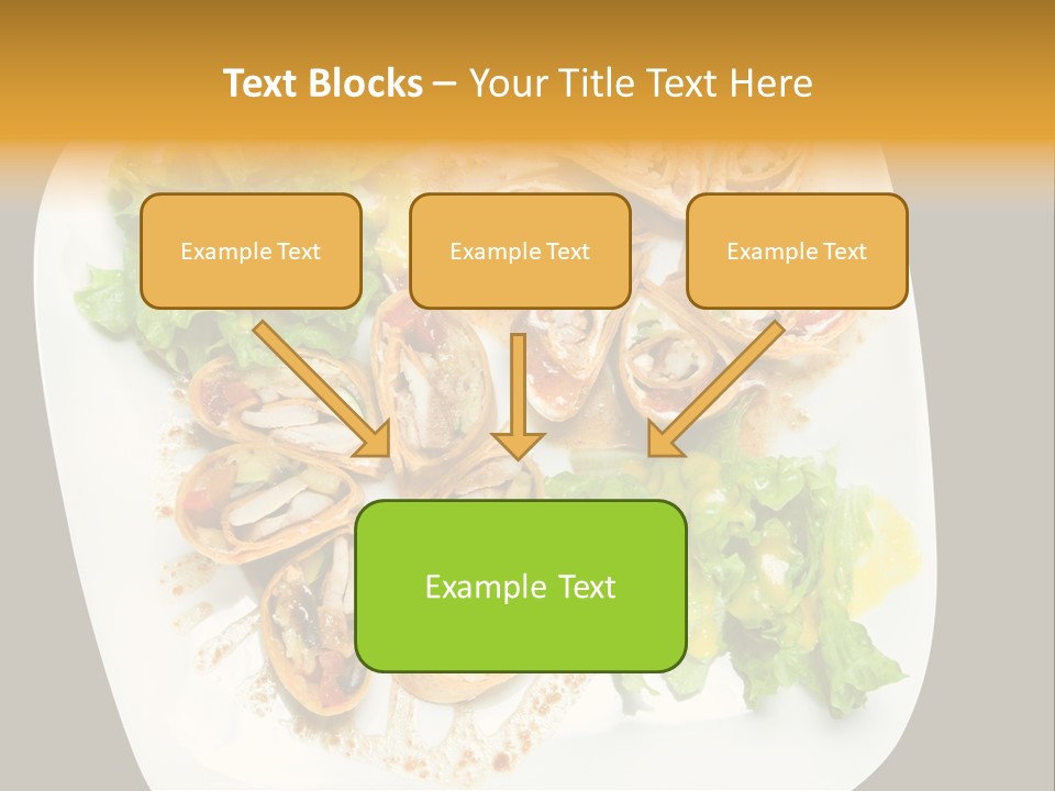 Mexican Refried Avocado PowerPoint Template