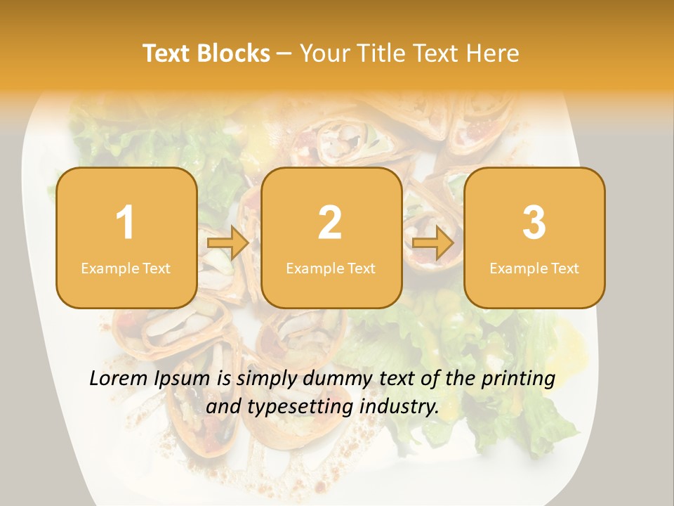 Mexican Refried Avocado PowerPoint Template