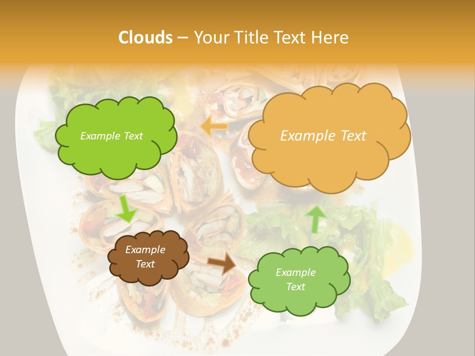Mexican Refried Avocado PowerPoint Template