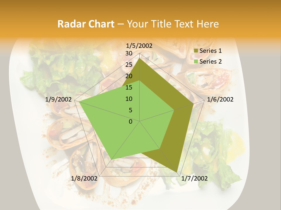 Mexican Refried Avocado PowerPoint Template