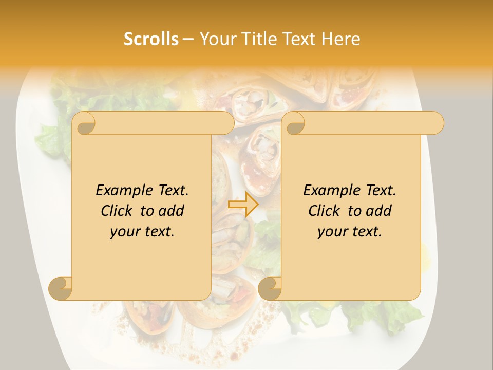 Mexican Refried Avocado PowerPoint Template