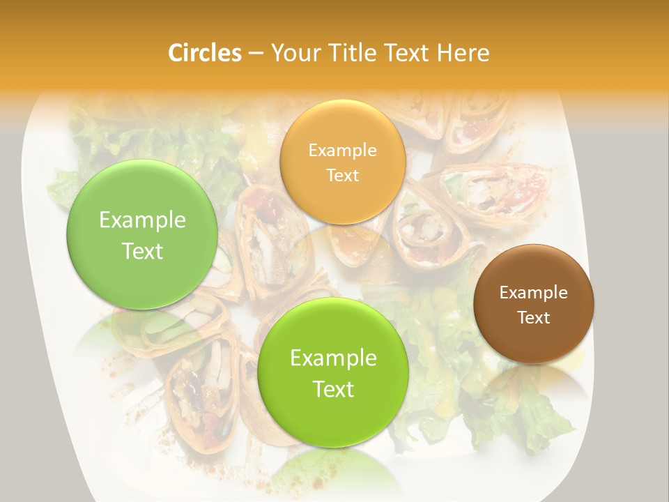 Mexican Refried Avocado PowerPoint Template