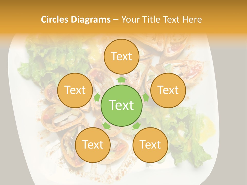 Mexican Refried Avocado PowerPoint Template