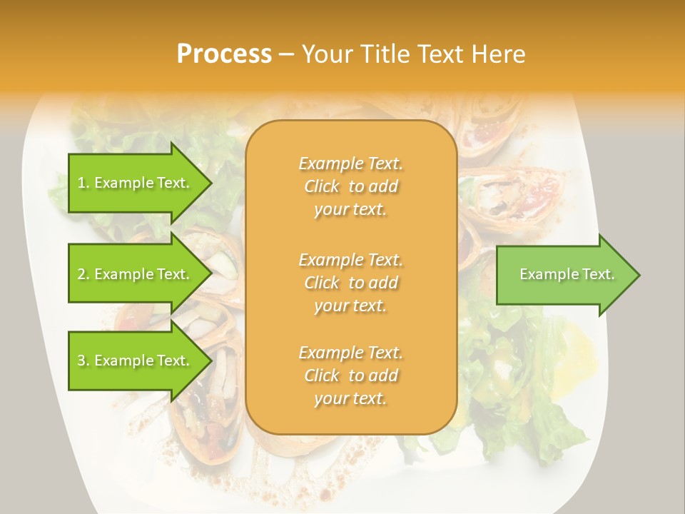 Mexican Refried Avocado PowerPoint Template