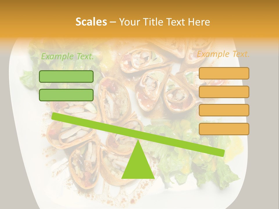 Mexican Refried Avocado PowerPoint Template