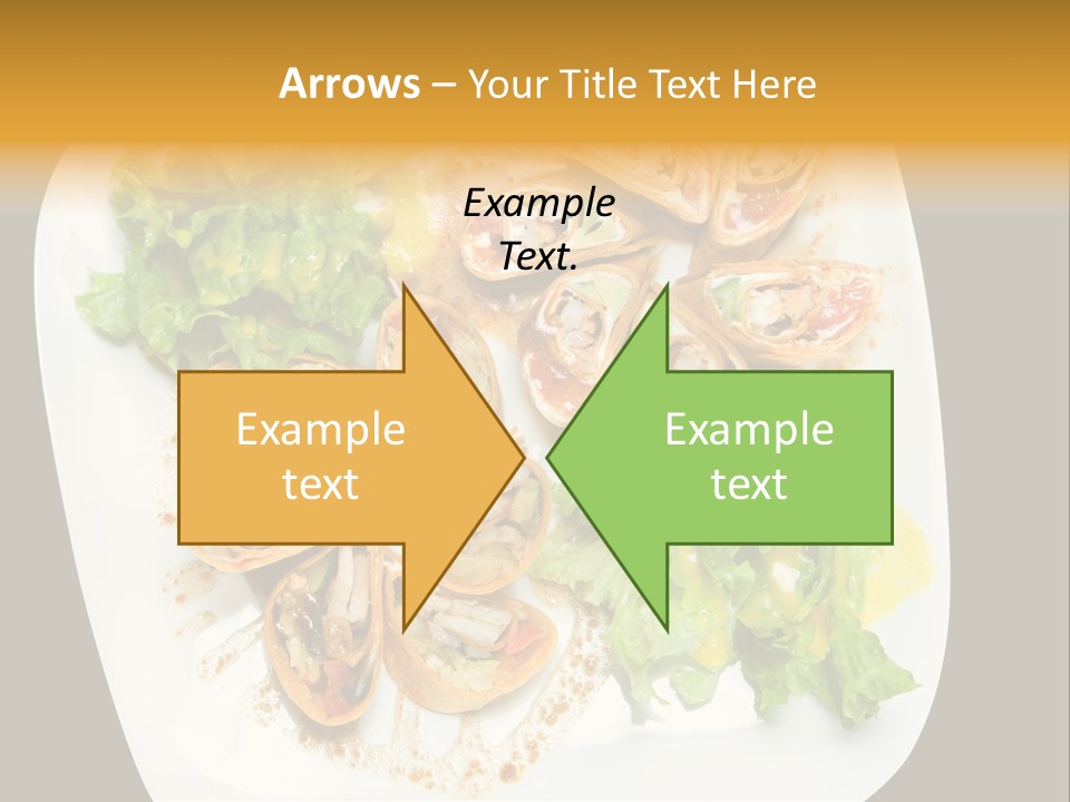 Mexican Refried Avocado PowerPoint Template