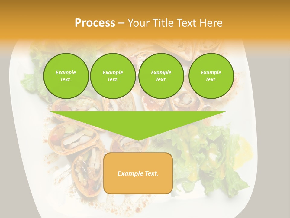 Mexican Refried Avocado PowerPoint Template