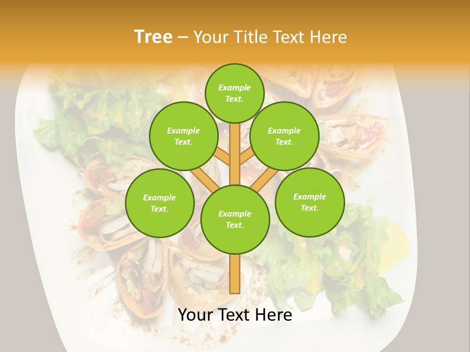 Mexican Refried Avocado PowerPoint Template