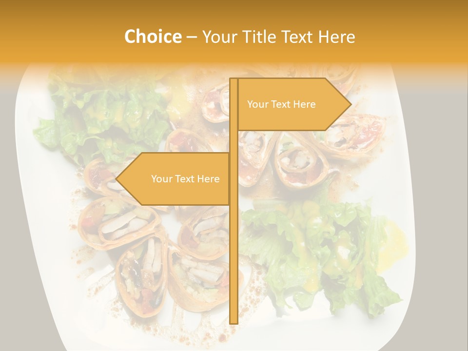 Mexican Refried Avocado PowerPoint Template