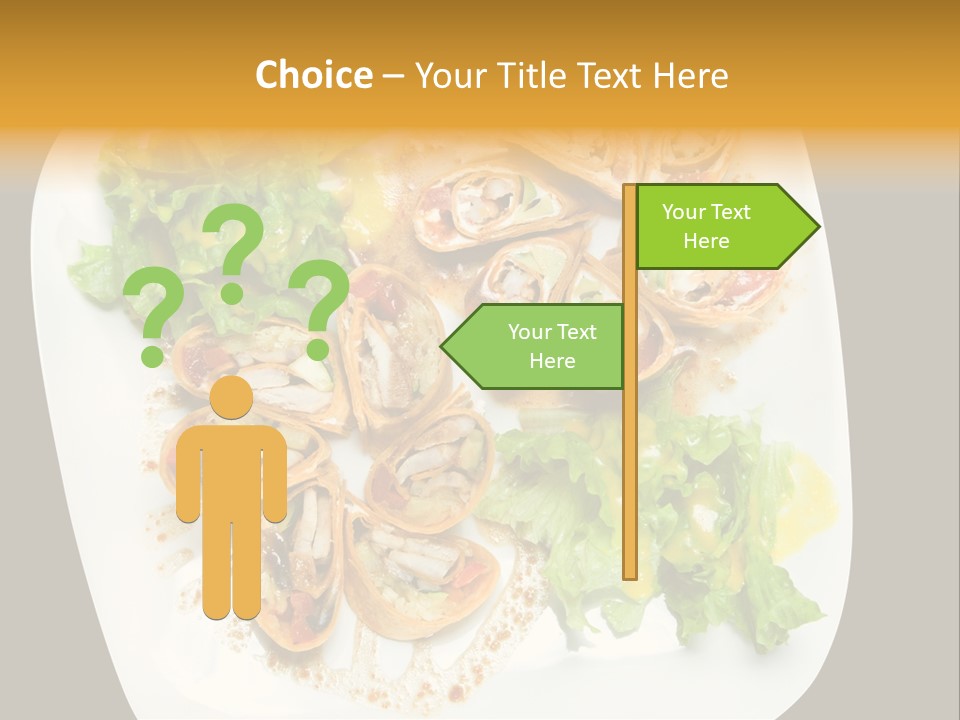 Mexican Refried Avocado PowerPoint Template