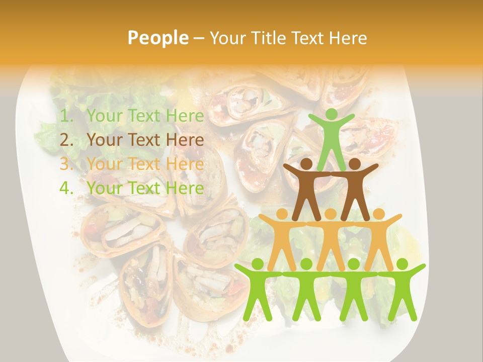 Mexican Refried Avocado PowerPoint Template