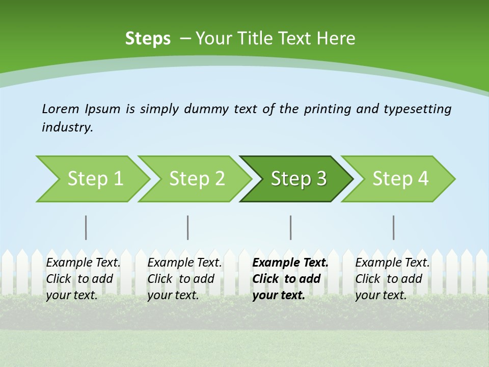 Yard Sale PowerPoint Template